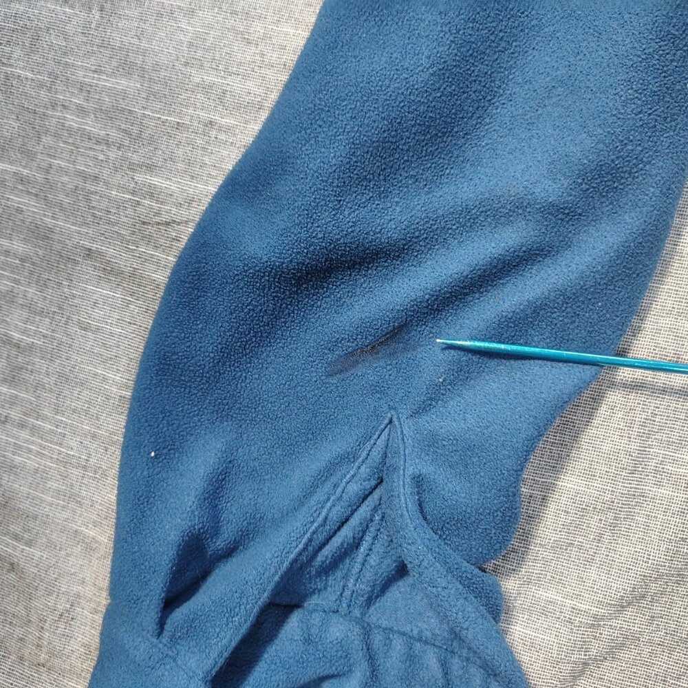 Vintage Patagonia Fleece Overshirt Shirt Mens Large Blue Snap-T USA Long Sleeve - Picture 10 of 14